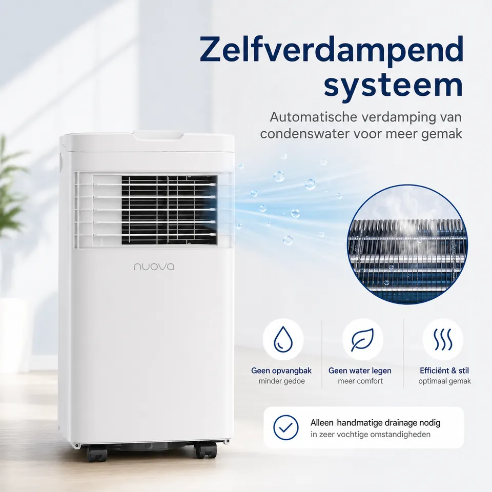 Mobiele airco 2,7 kW – productfoto 4