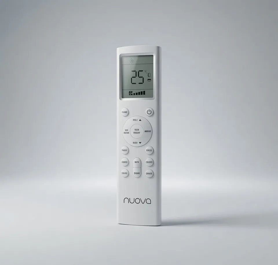 Plug-and-playset 2,5 kW – afstandsbediening voor airconditioner met lcd-scherm